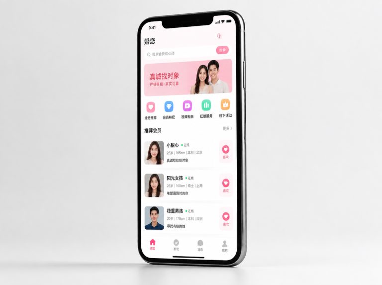 来安县婚恋APP与手机H5网站